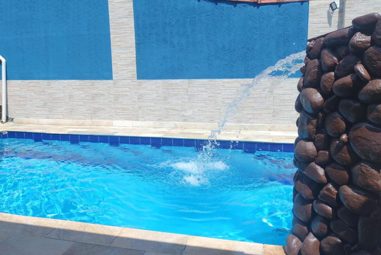 Linda Casa Edicula "Fundos Do Terreno" Com Piscina Itanhaém Exterior foto